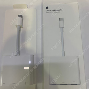 애플정품 USB-C Digital AV Multiport 어댑터 USB C 와 외부 모니터 연결 팝니다,(4만원)