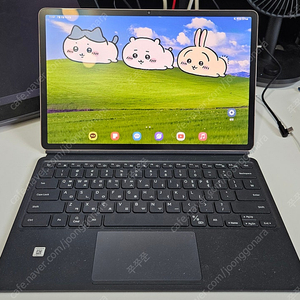 갤럭시탭s7+ 플러스 256gb 5g 셀룰러+키보드케이스 판매합니다