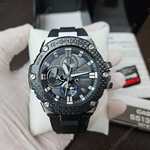 지샥 G-shock GST-B100XA 카본 지스틸