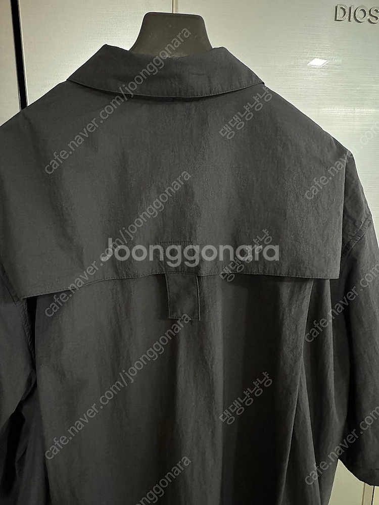 한섬 시스템옴므 멀티포켓 셔츠 블랙--5