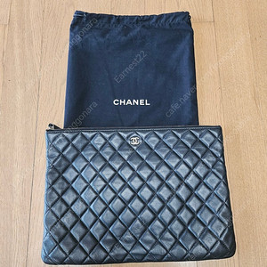 (정품) 샤넬 22번대 램스킨 클러치백 라지 (명품 여자 가방 토트백)