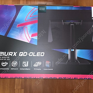 MSI MPG 321URX QD-OLED 240 4K UHD 모니터 판매