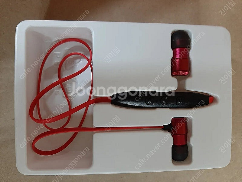 넥밴드 블루투스 무선 이어폰 판매 새상품 (단순개봉)--2