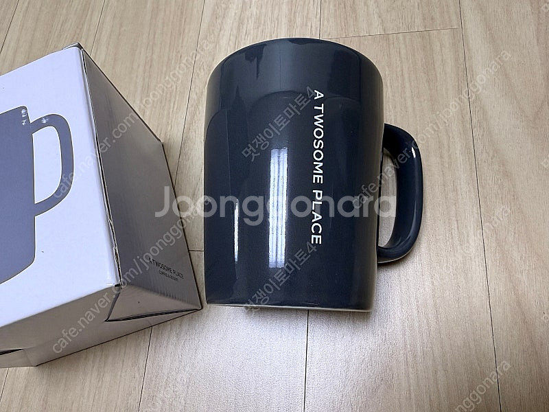 (새상품) 투썸플레이스 NEW그레이롱 머그컵 480ml--0