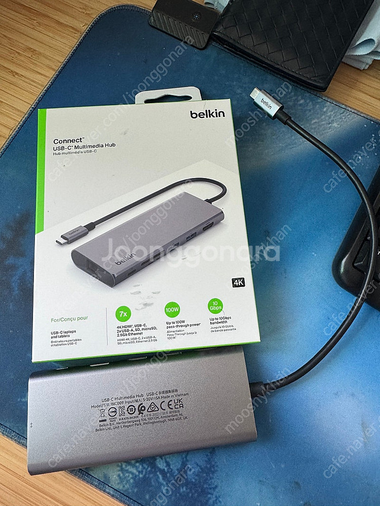 벨킨 C-TYPE 허브 INC009--0