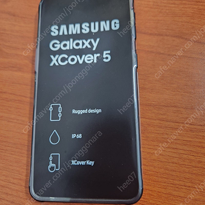 [중고]삼성 갤럭시 Xcover5 판매합니다.(정상해지, 자급제폰, 키즈폰) - 상태A급