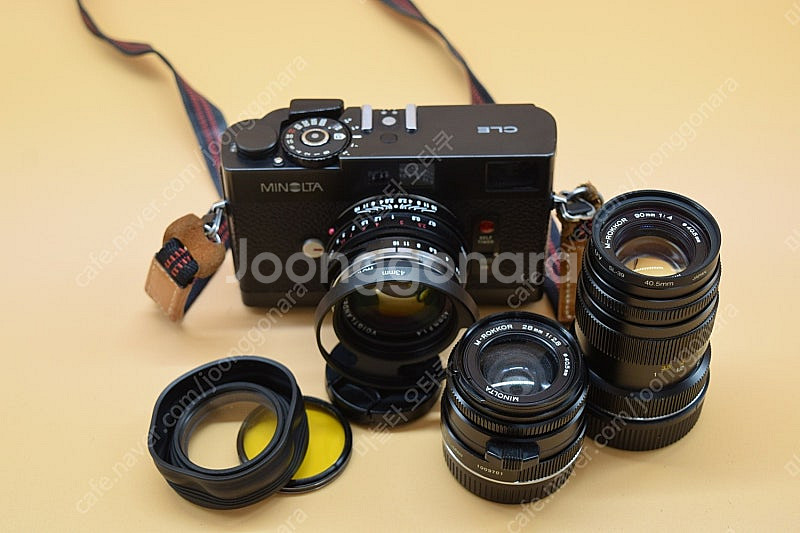 MINOLTA CLE 40MM F1.4, 28MM F2...--0