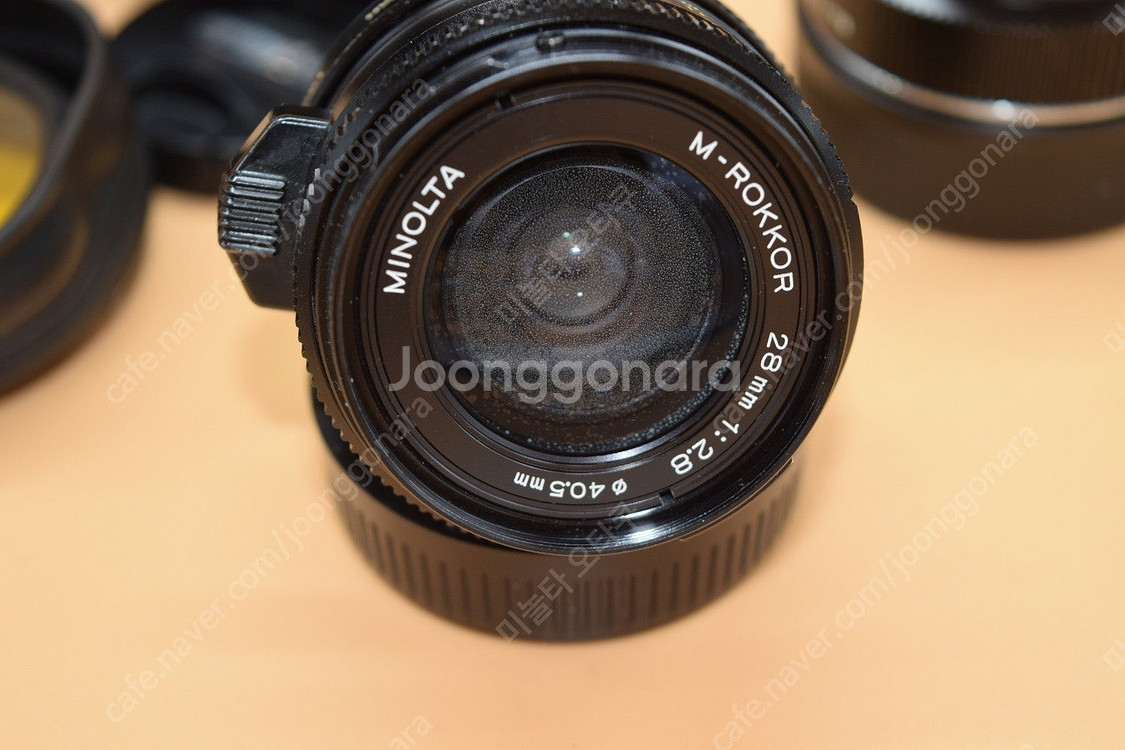 MINOLTA CLE 40MM F1.4, 28MM F2...--8