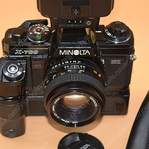 [입문용 필름카메라] MINOLTA MPS X700 기자 세트(DRIVE, MULTIFUNTIONDATABACK,FLASH)
