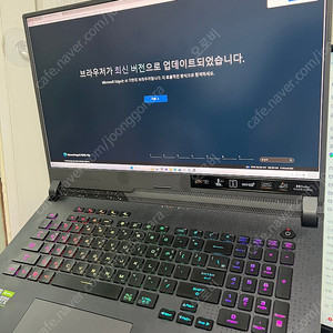 ASUS ROG Strix G17 G713RW-LL150 게이밍노트북 판매합니다(에이수스)