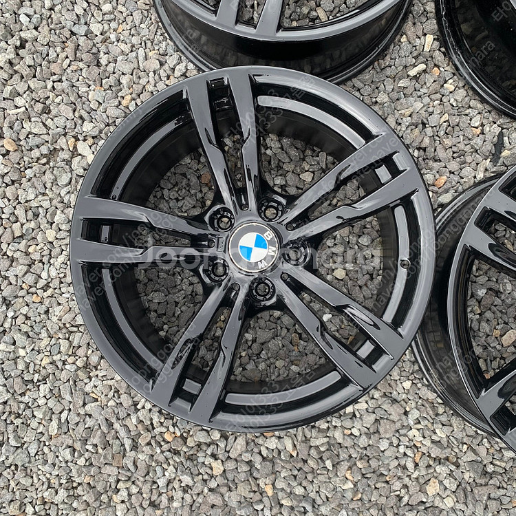 (판매)18인치 BMW 441M 유광블랙 순정휠타이어 ...--5