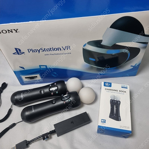 PS4/PS5 VR 3번 풀세트(무브봉2개.카메라) + PS5 카메라 연결젠더