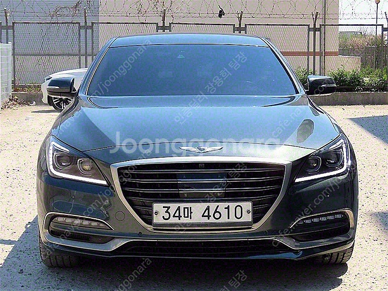 제네시스 G80 중고 제네시스 중고 가격 갈색 2018...--0