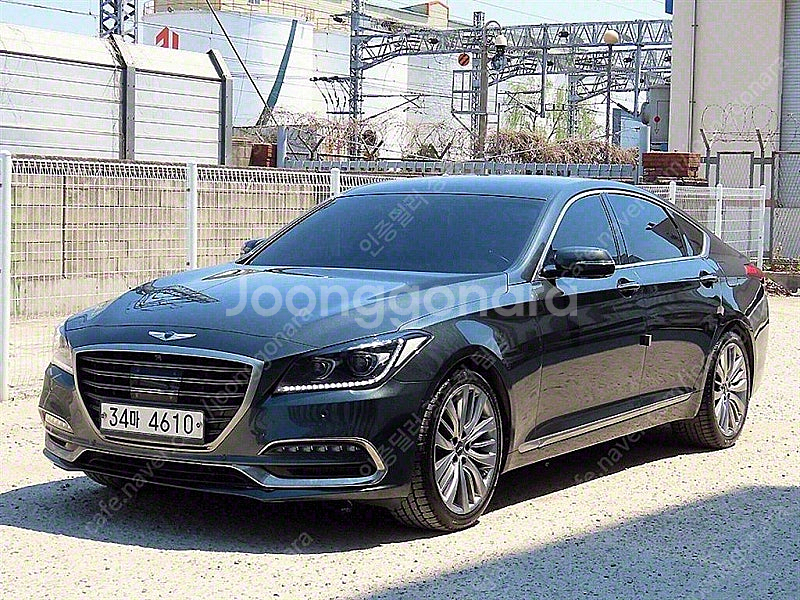제네시스 G80 중고 제네시스 중고 가격 갈색 2018...--3