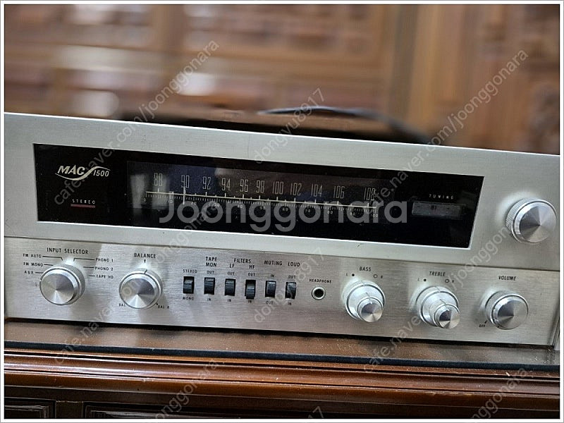 MAC 1500 진공관 리시버 (장호원)--0