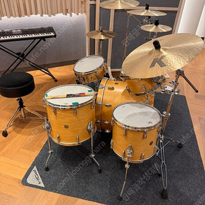 [판매] 그레치 gretsch usa 커스텀 6기통 드럼 +질젼 K커스텀 다크 심벌세트