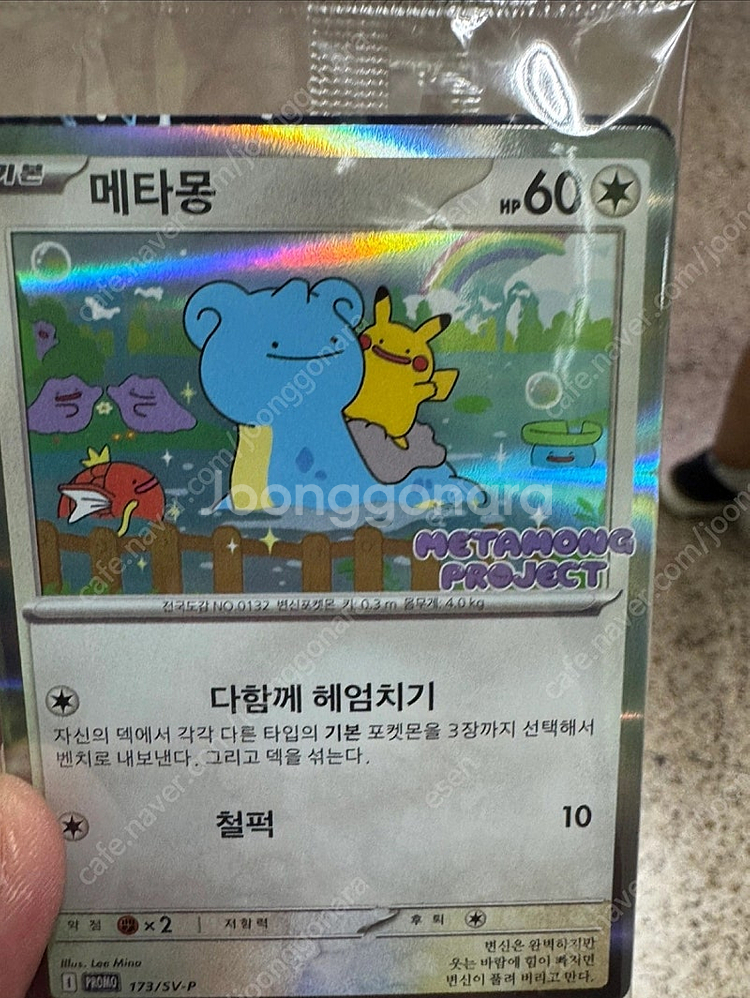 포켓몬스터 메타몽 프로모 카드--0