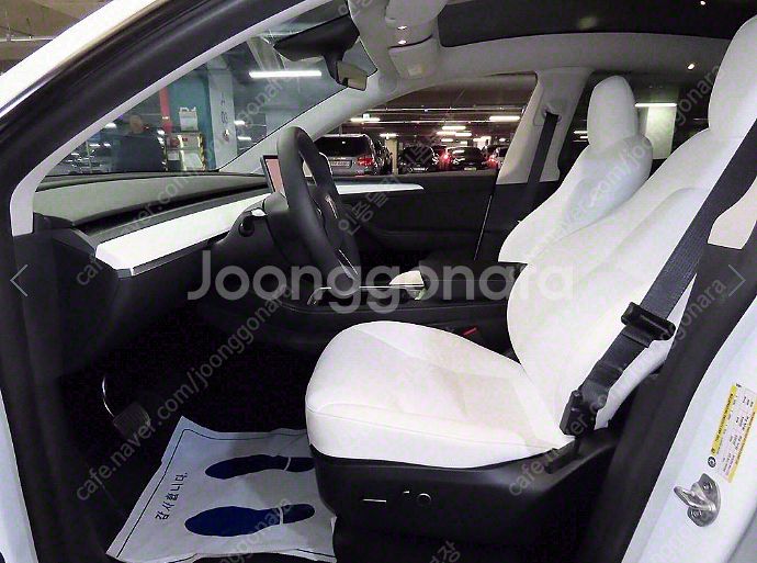 테슬라중고차 베이지 시트 신차급 컨디션 완무 1인신조 ...--7