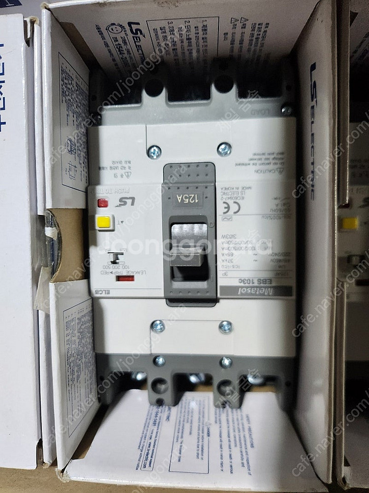 EBS103C125A 차단기 판매합니다.--2