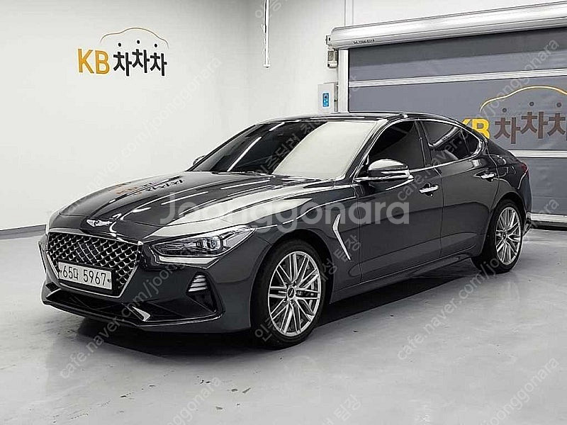 제네시스 G70 중고 가격 중고 G70 회색 2019년...--2
