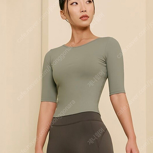 젝시믹스 베이직 반팔 브라탑 캡내장 티셔츠 숏슬리브 요가 필라테스