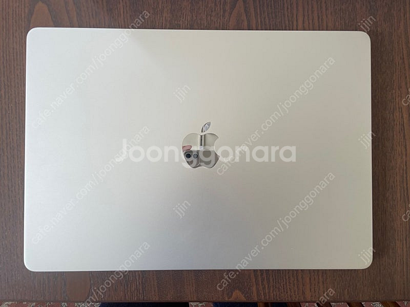 맥북에어 M4 15인치 16GB/256GB 스타라이트--0