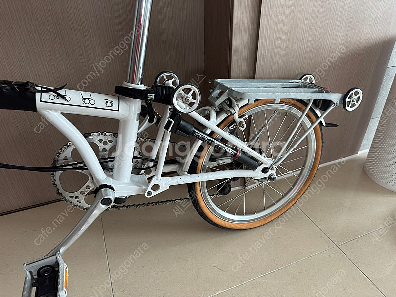 브롬톤 M6R 화이트--6