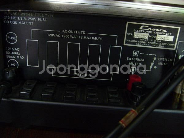 미제 CROWN 크라운 프리 IC150 파워 앰프(크라...--8