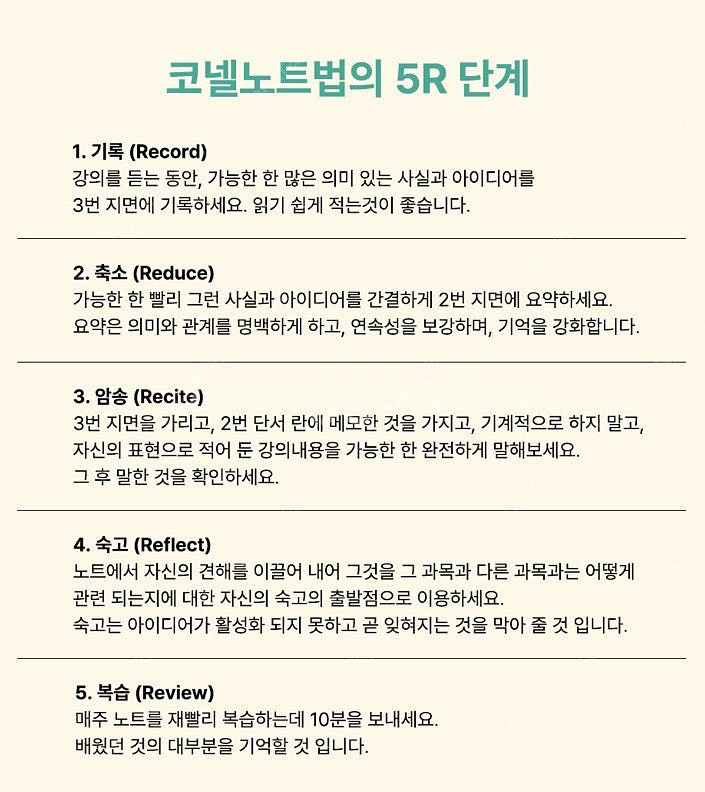 B5 코넬 노트(넓은칸) 스프링 노트 190X260 3...--3