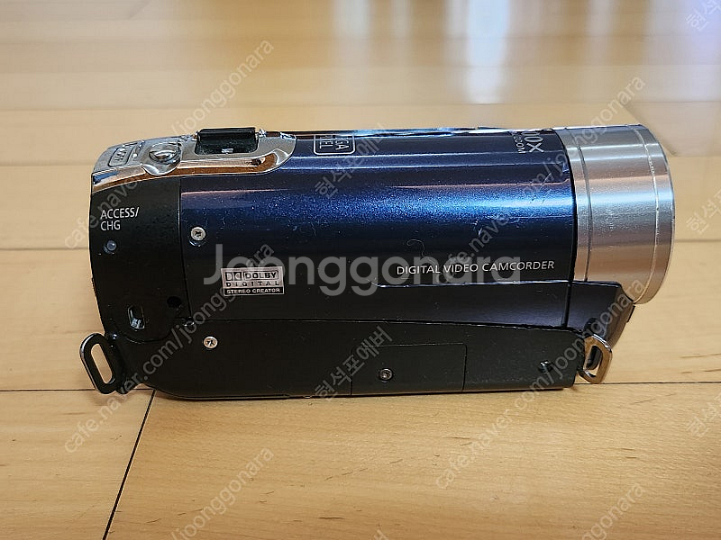 캐논 Canon FS100 블루 모델 디지털 캠코더 카...--4