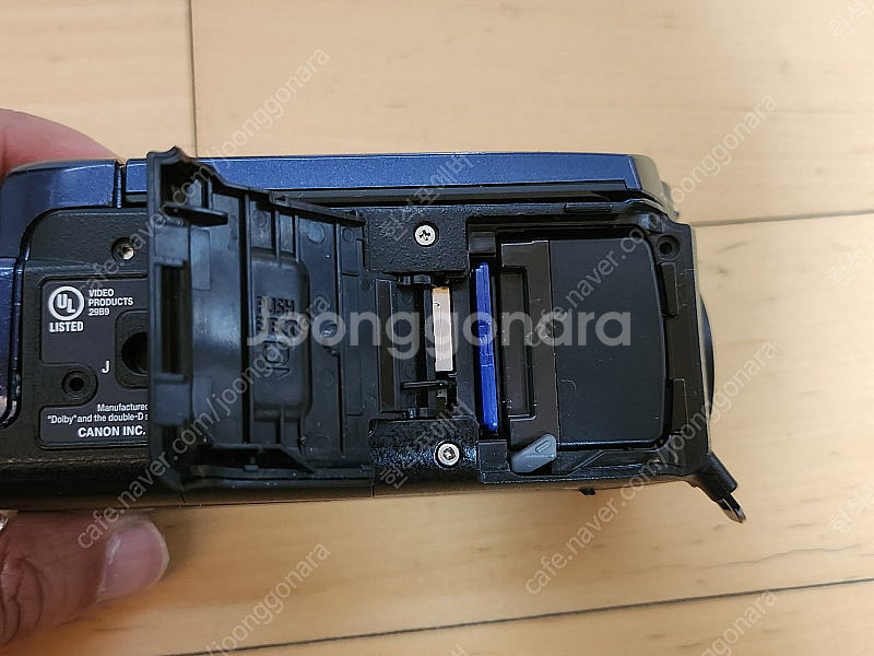 캐논 Canon FS100 블루 모델 디지털 캠코더 카...--9
