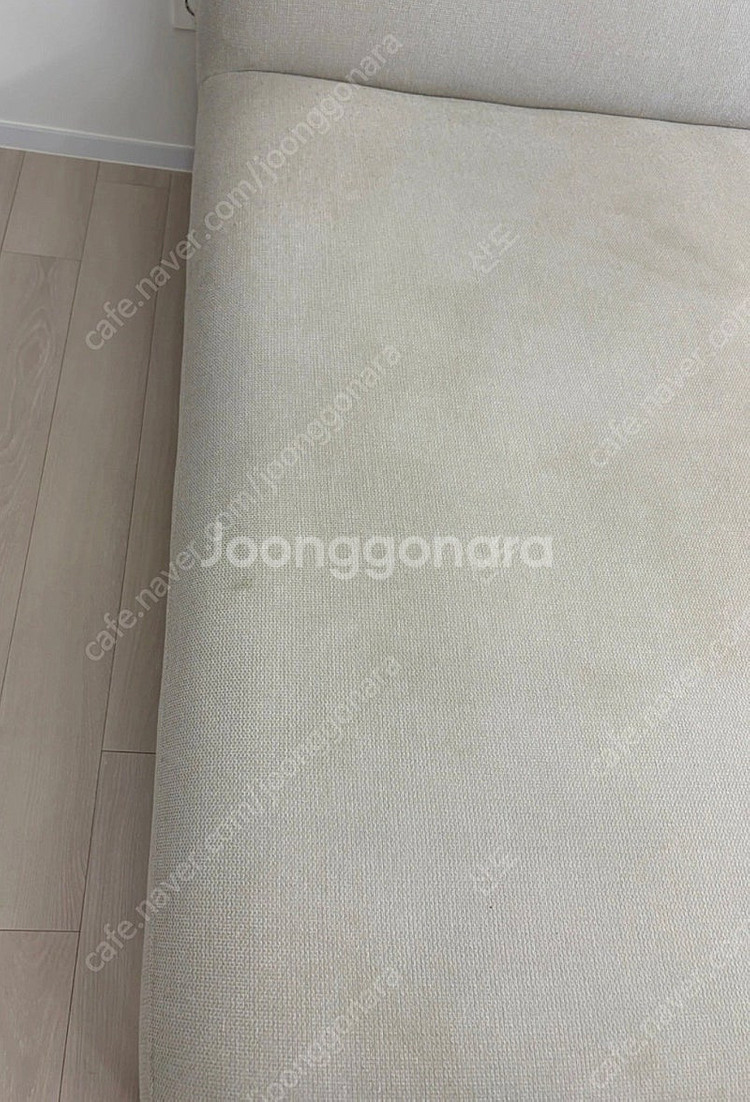 패브릭 카우치 소파(4인용) 중고 팝니다--4