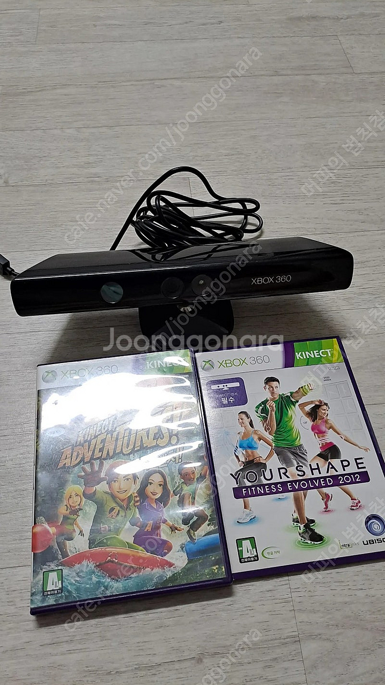 xbox360 키넥트 게임2개--3