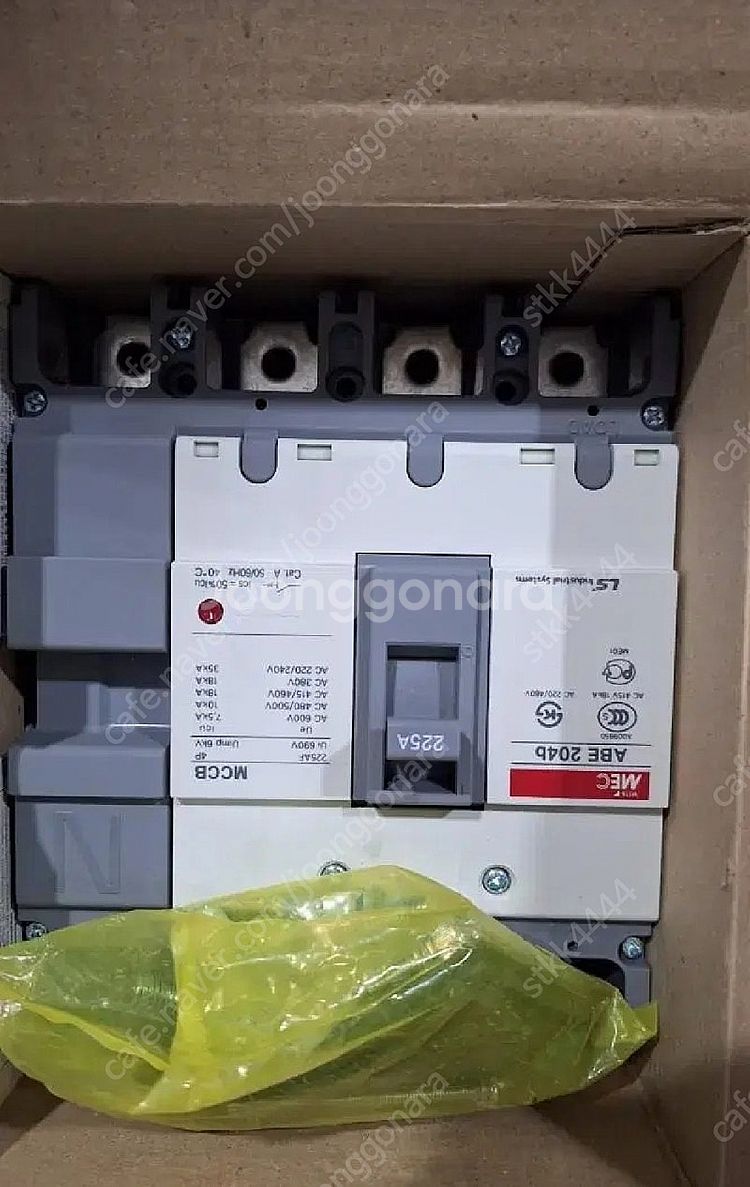 LS산전 배선 차단기 NFB ABE-204b / 4P2...--0