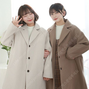 키키코 키작녀 싱글 코트