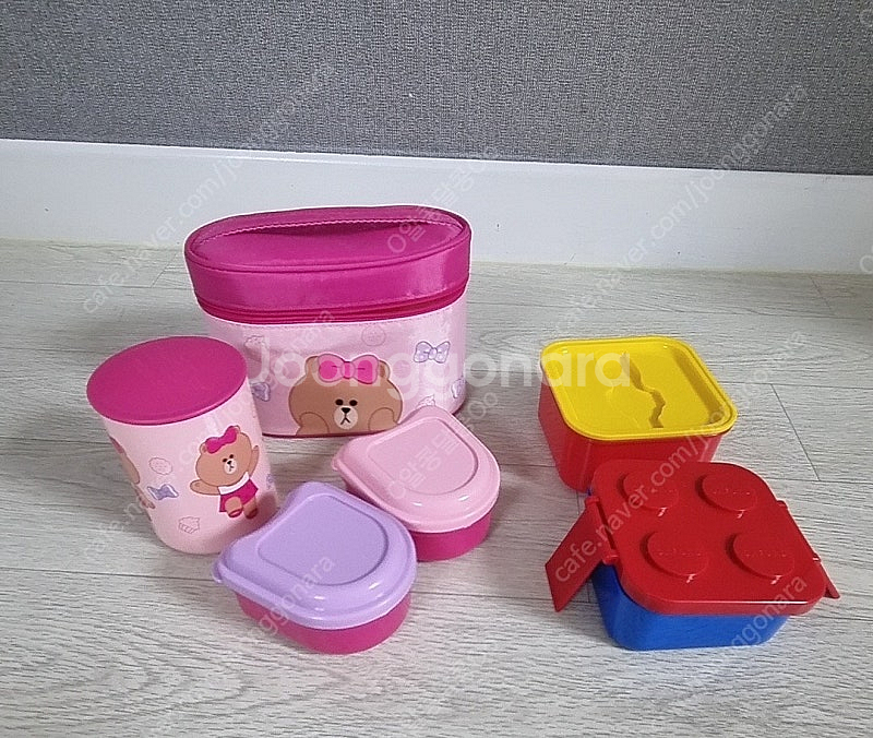 도시락통 두개 일괄판매--0