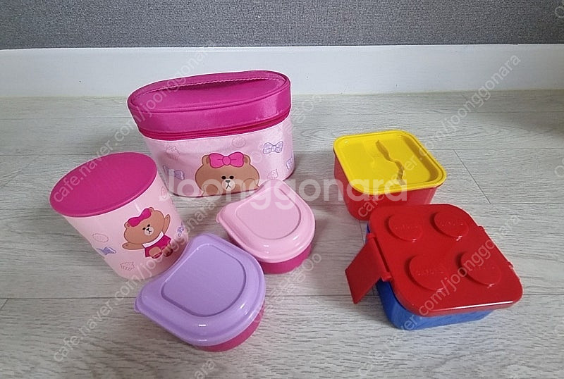 도시락통 두개 일괄판매--1