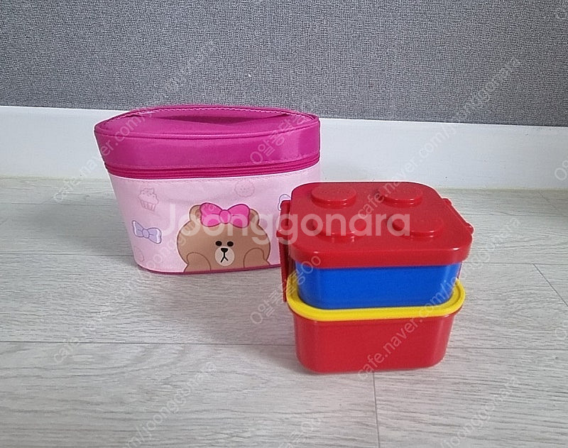 도시락통 두개 일괄판매--2