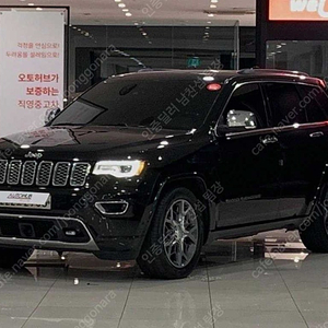 지프 그랜드 체로키 중고차 지프 그랜드체로키 중고 검정색 2020년식 3.6 오버랜드 WK2 중고차카페