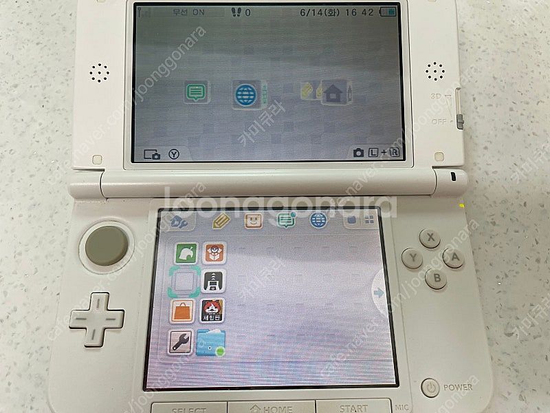 닌텐도 3DS XL 튀어나와요 동물의숲 에디션(뱅크,무...--2