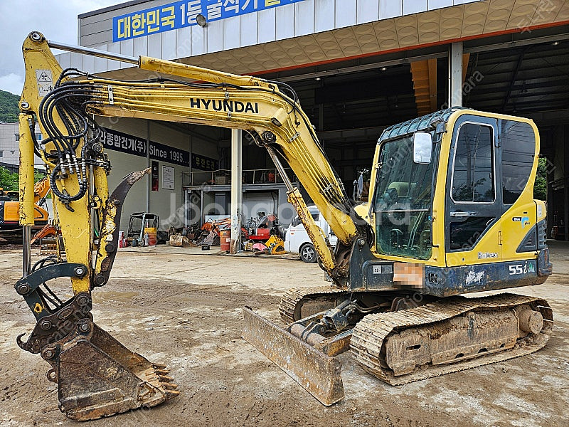 현대 R55i산 2011년식 딱따구리집게 회전라인 02...--0