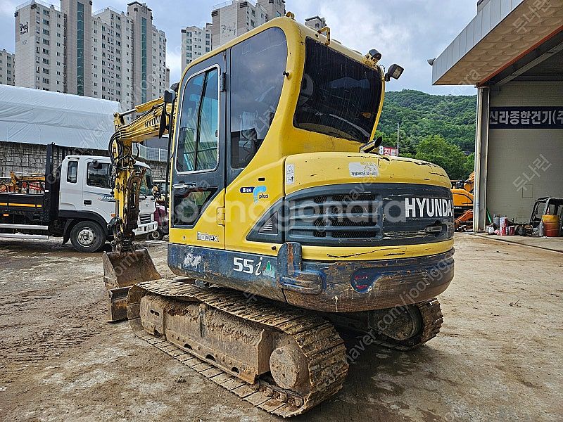 현대 R55i산 2011년식 딱따구리집게 회전라인 02...--4