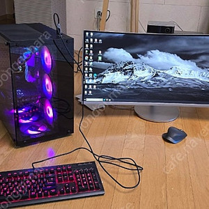게임용 데스크탑 본체 6700k / 34인치 모니터 등