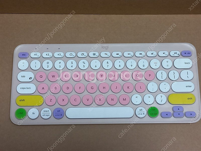 로지텍 블루투스 키보드 k380 + 페블 마우스--2