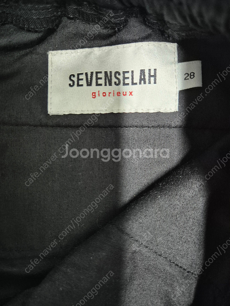 [세븐셀라]미니멀 스탠다드 카고조거 슬랙스(28)--3