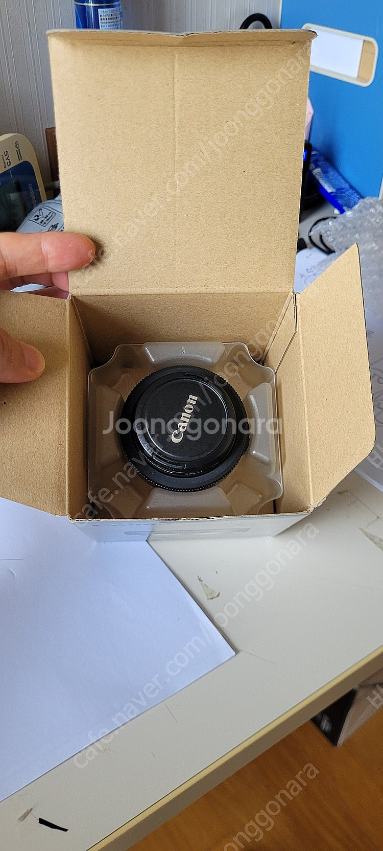 캐논 EF 40M F2.8 STM 팝니다. 박스구성 외...--1