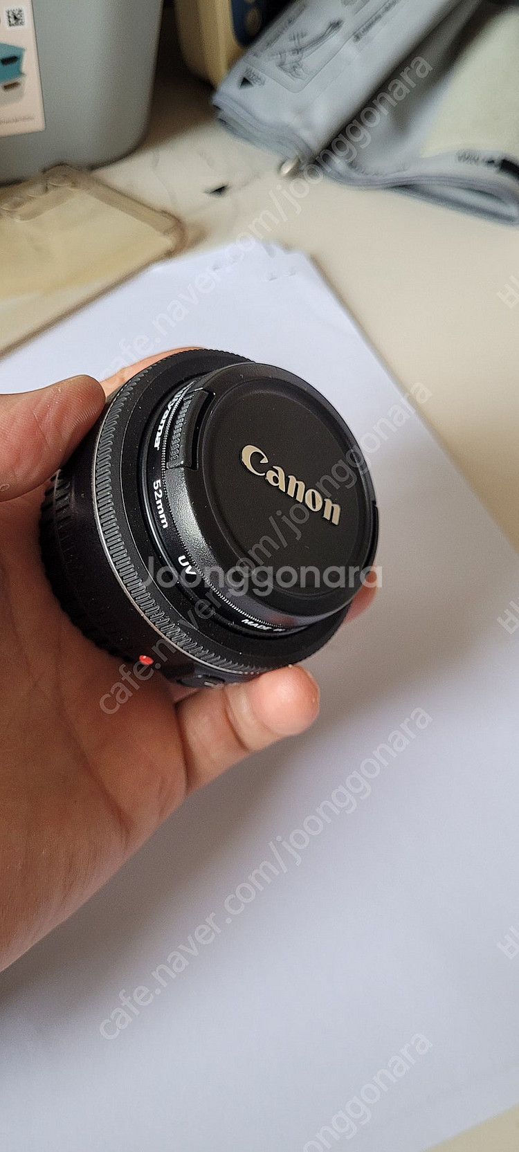 캐논 EF 40M F2.8 STM 팝니다. 박스구성 외...--2