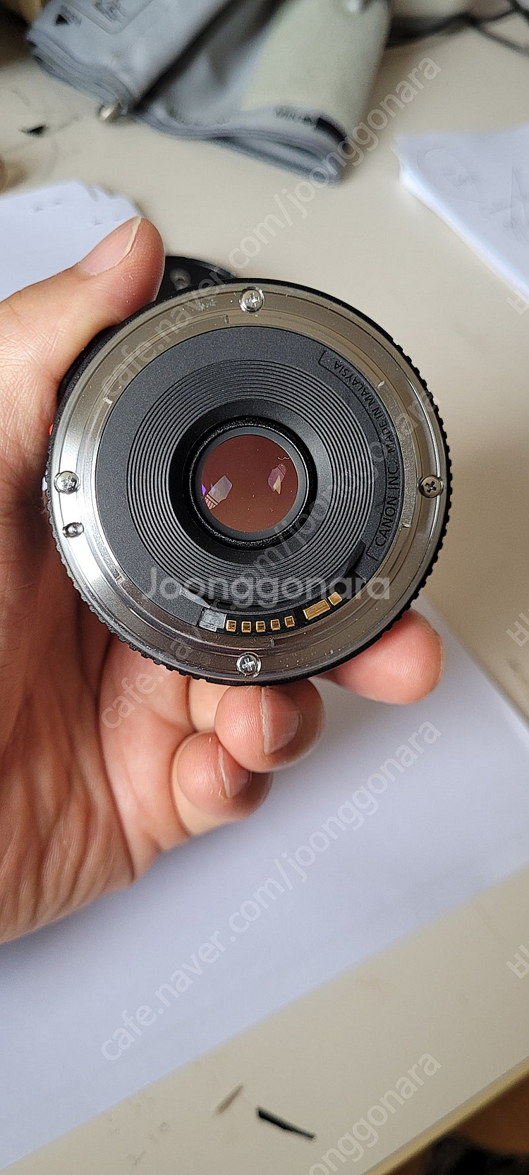 캐논 EF 40M F2.8 STM 팝니다. 박스구성 외...--3
