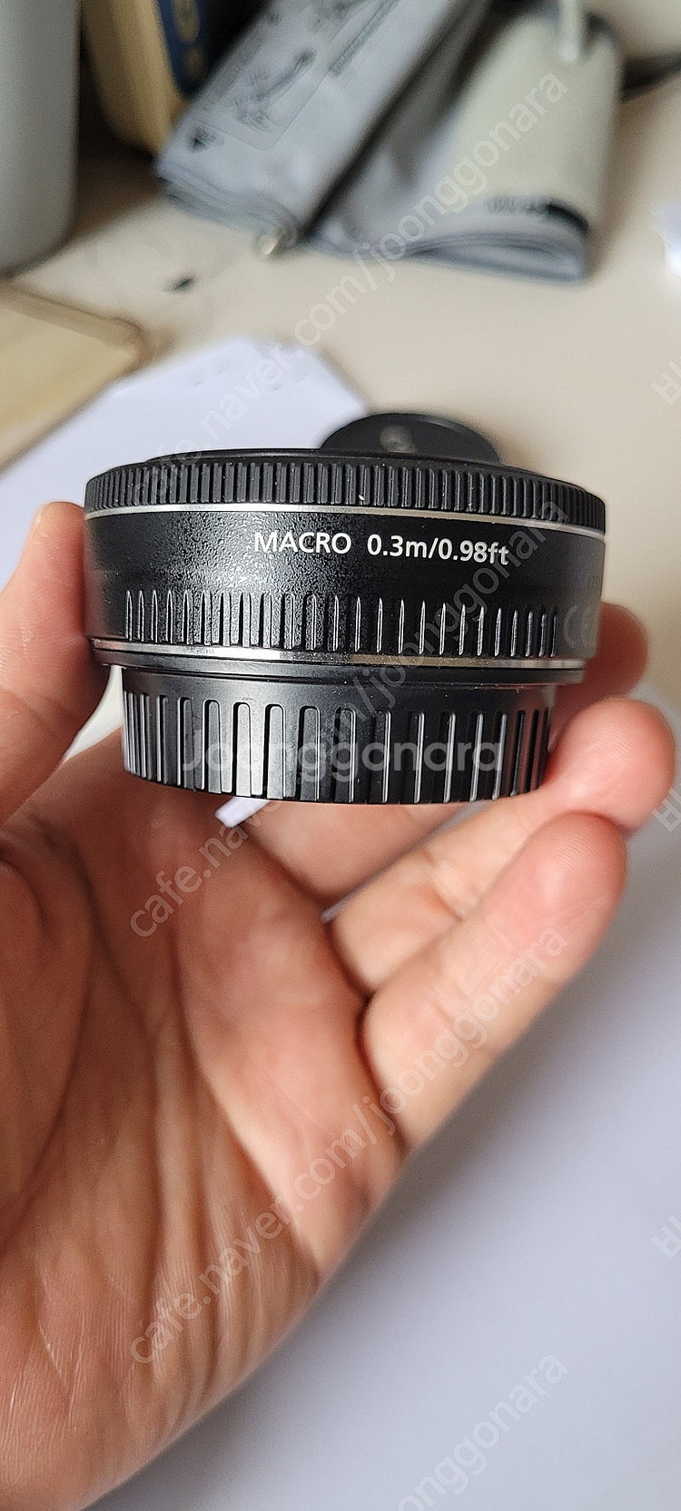 캐논 EF 40M F2.8 STM 팝니다. 박스구성 외...--9