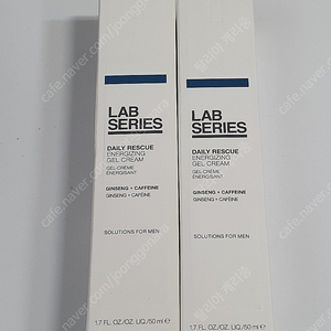남성화장품 랩시리즈 데일리 레스큐 에너자이징 젤 크림 50ml 미개봉 새상품